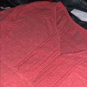 Plus size coral top 🍑 4X